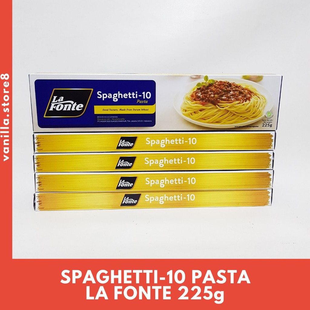 LA FONTE SPAGHETTI10 225gr Shopee Indonesia