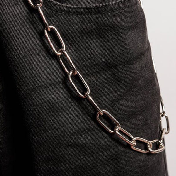 rantai celana rantai pinggang hipster punk style waist chain jra013(3G1)