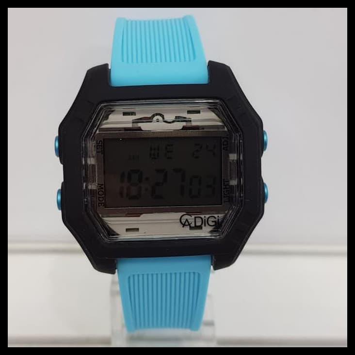 Jam Tangan Alexandre Christie 9224 Rubber Biru
