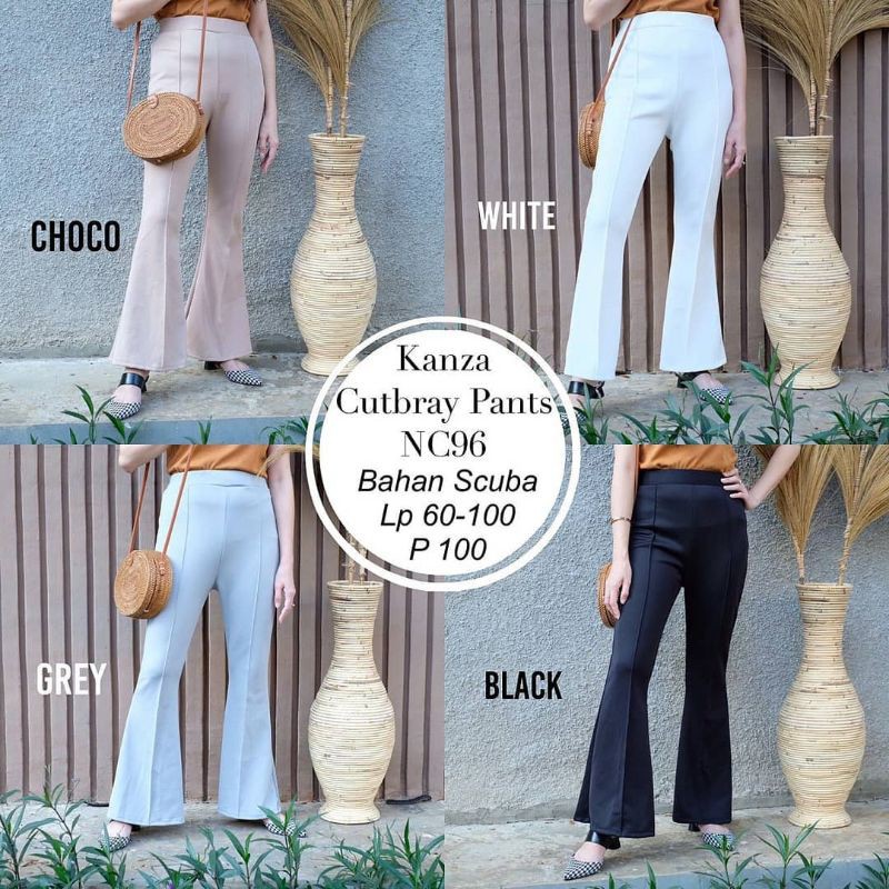 (BISA COD) KHANZA CUTBRAY PANTS