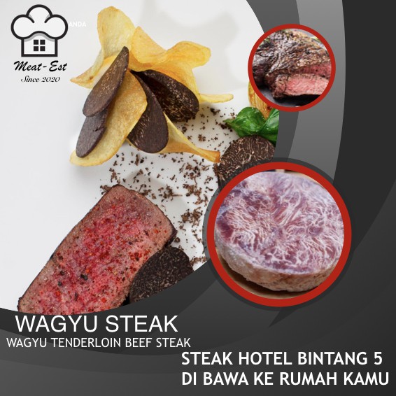 Bandung Grab Gojek Only Wagyu Steak Daging Sapi Segar Daging Wagyu Meltik Tenderloin Shopee Indonesia