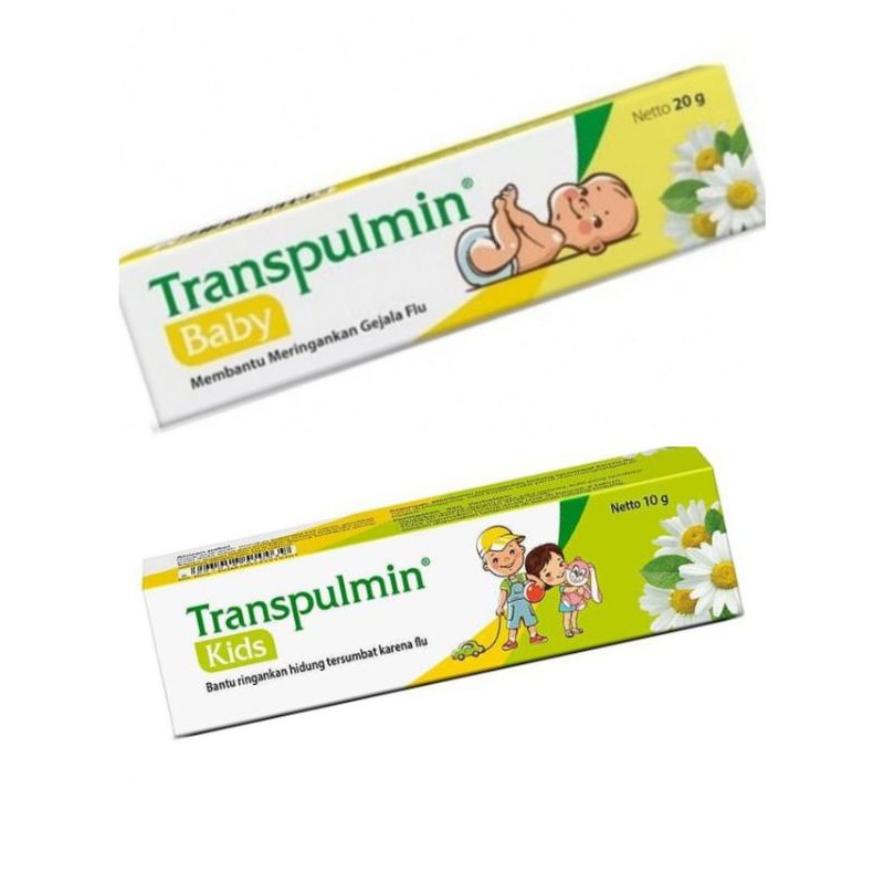 Transpulmin Kids 10g / Baby 20 gram