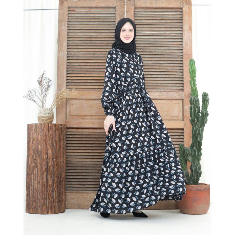 HOMEDRESS/GAMIS RAYON MOTIF HUMAIRA