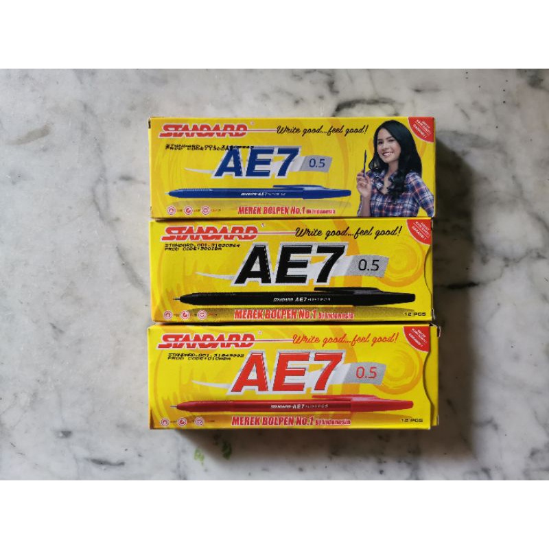 

Bolpen standar ae 7 asli