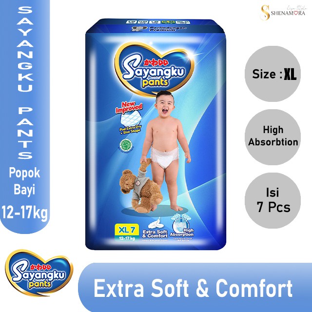 Sayangku Pants Popok Bayi XL 7 (12 -17 kg)