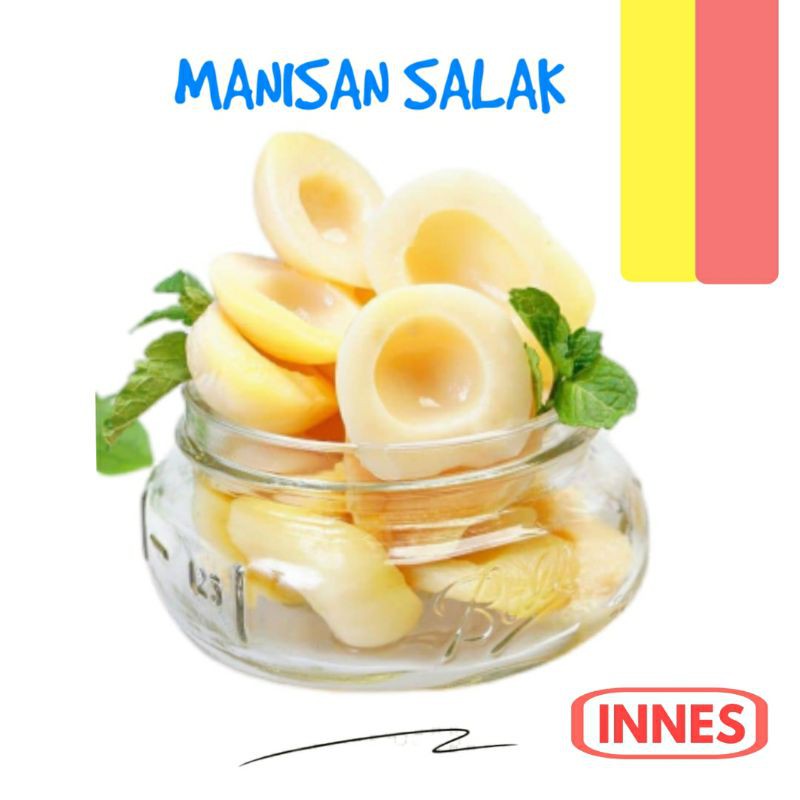 

250Gr Manisan Salak Basah / Asinan Buah Salak Pedas / Tidak Pedes