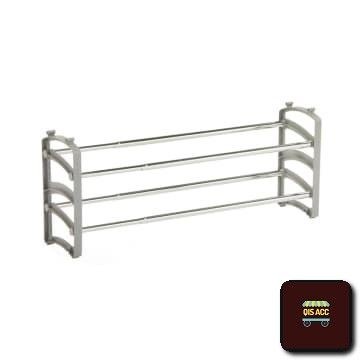 Krisbow Rak Sepatu 2 Tingkat Extendable