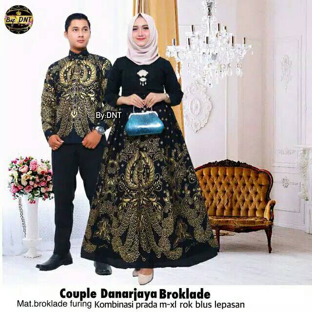 SHOPASHOP SOLO - Batik couple Danarjaya broklat atasan brokat kebaya brukat gamis brokat tanah abang