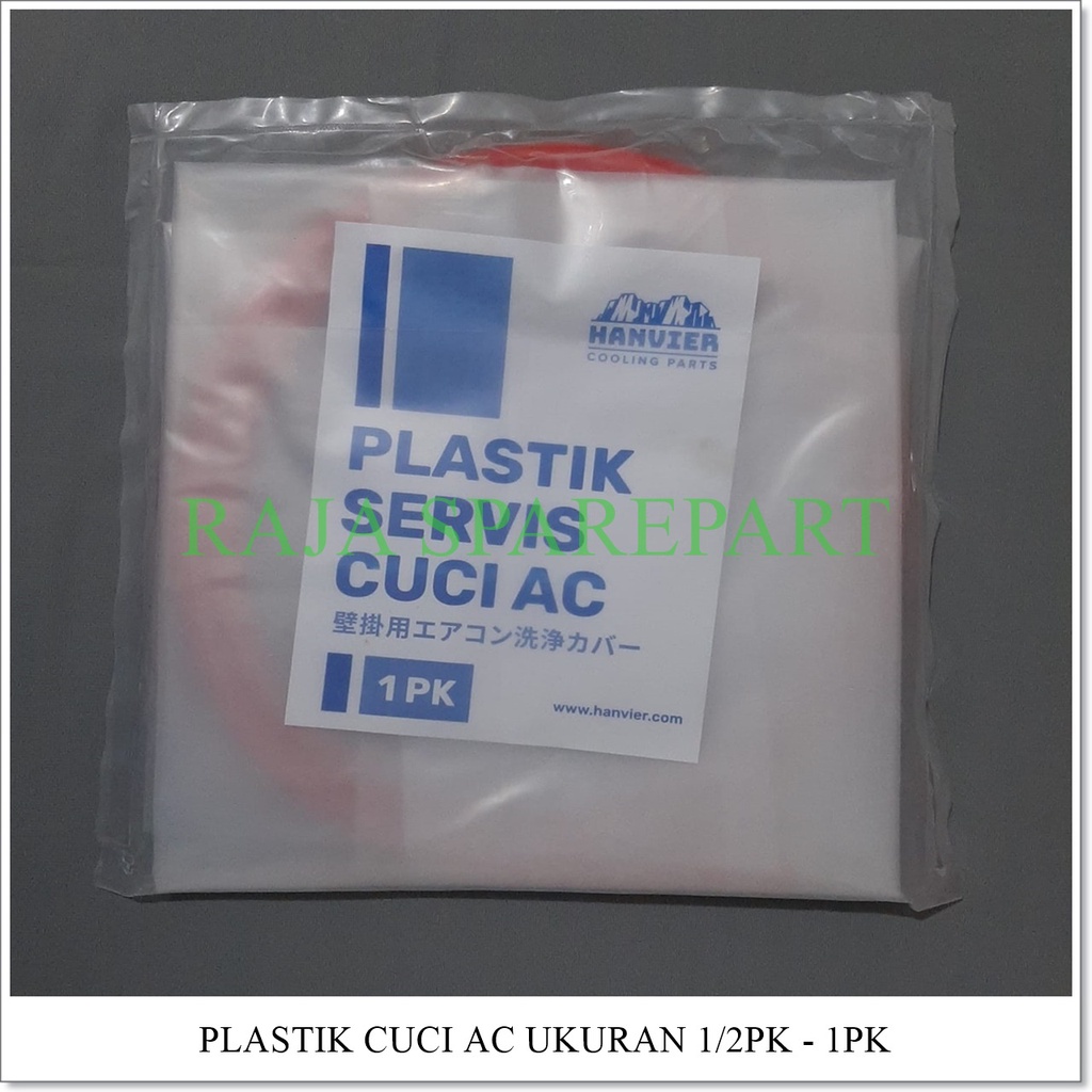 PLASTIK SERVICE AC/PLASTIK CUCI AC KECIL 1/2PK - 1PK