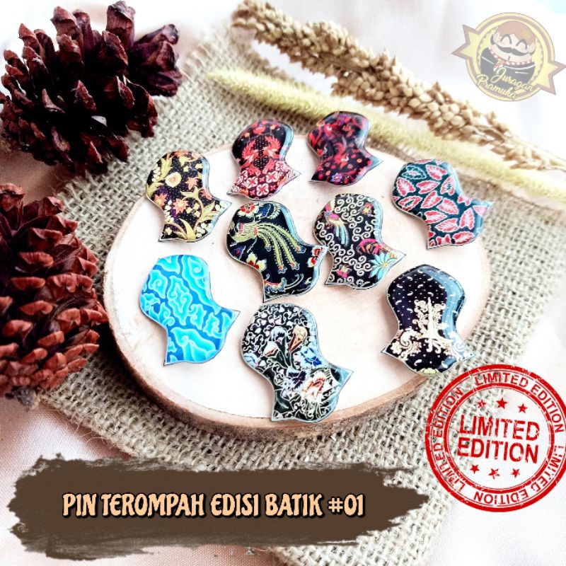 PIN TEROMPAH NABI EDISI KHUSUS BATIK ( PERSEDIAAN TERBATAS )