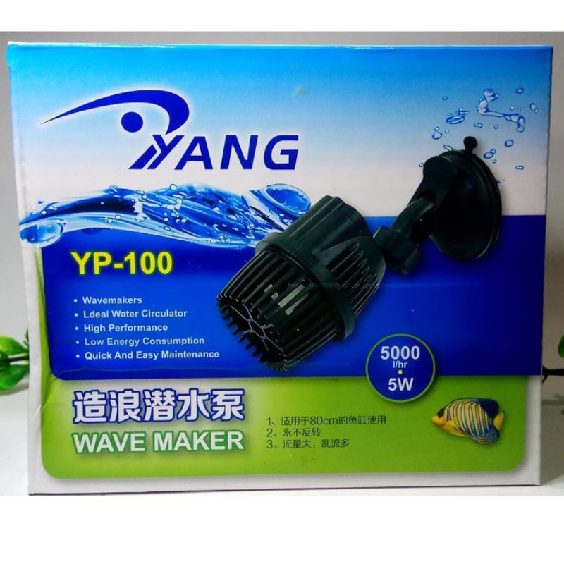 WAVE MAKER PEMBUAT OMBAK DI AQUARIUM/AQUASCAPE YANG Yp 100 murah