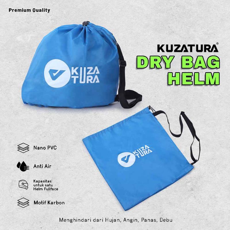 Tas Helm Anti Air Waterproof Premium Tebal Halus | Sarung Cover Helm Full Face Half Face Open Face