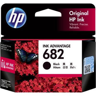 Tinta Catridge HP 682 Black - Refill HP Deskjet 2335 2336 2337 Hitam