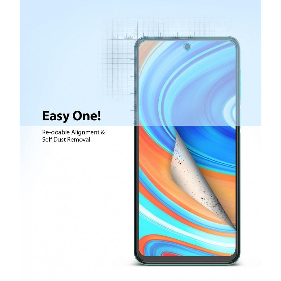 SCREEN PROTECTOR XIAOMI REDMI NOTE 9 / PRO / MAX RINGKE DUAL EASY FULL