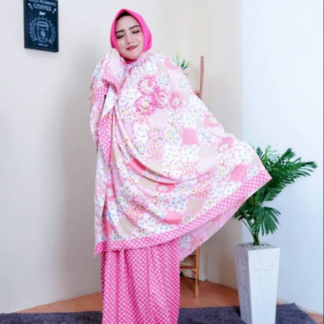 MUKENA PONCO KATUN JEPANG PREMIUM ARRAHNI