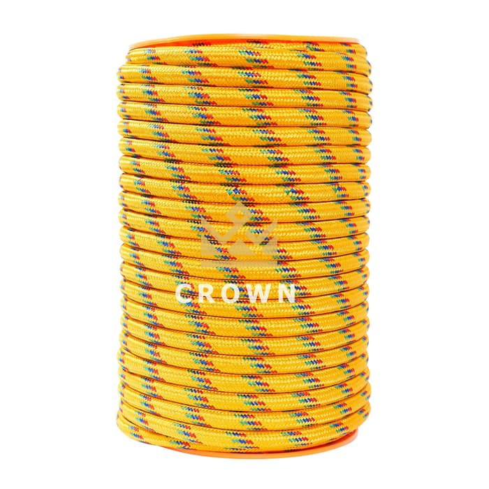 Selang Setrika Uap Kuning Grade SUPER / 1 Roll 50 Meter Merek CROWN