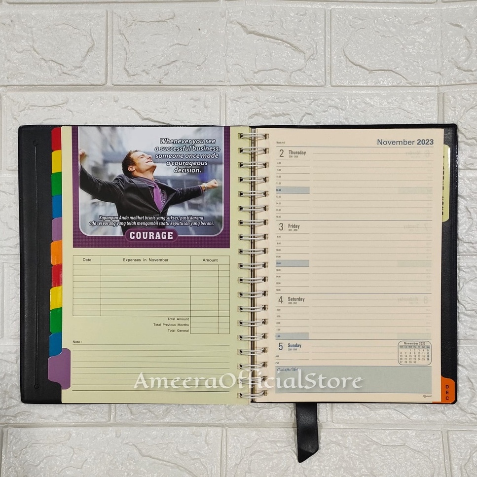 

Terlaris ✨ - Buku Agenda / Notebook Executive Portfolio Diary 20233.1.23