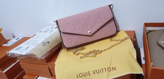 Tas LV Felicie ada box Premium Quality