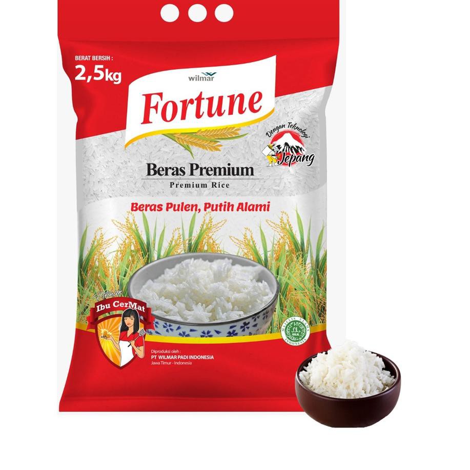 

[KODE 864] Fortune Beras Premium 2,5KG TERBARU..!!