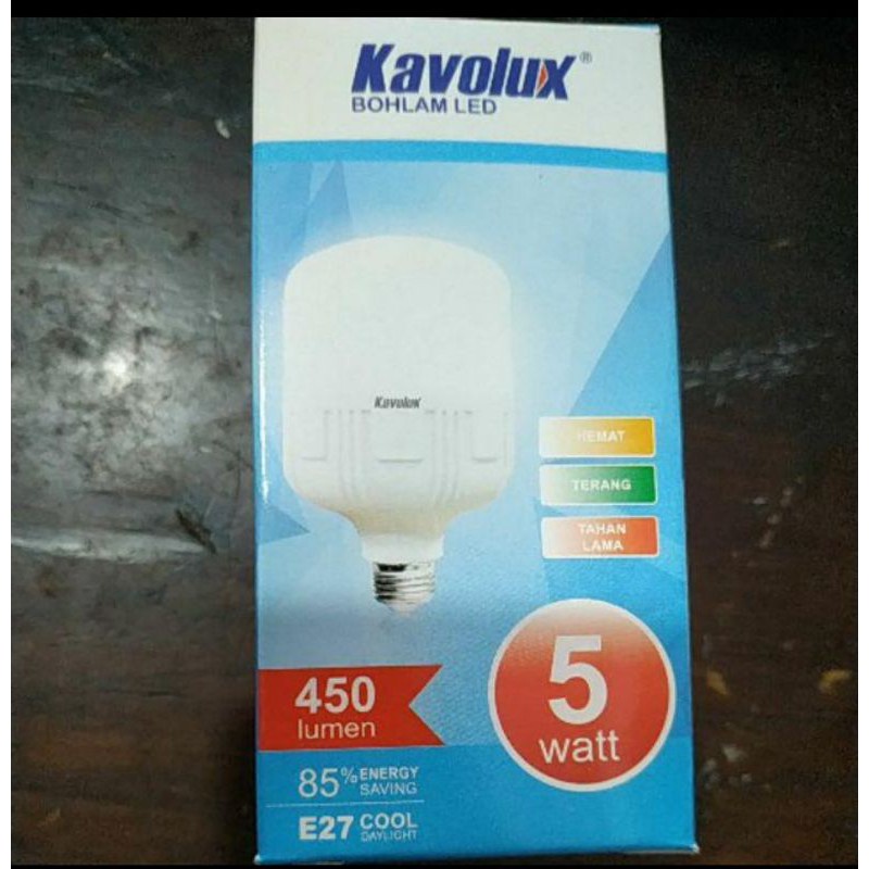 Lampu Ruangan LED ( Light Emitting Diode ) / Lampu Kavolux 5 Watt  / 10 Watt / 15 Watt