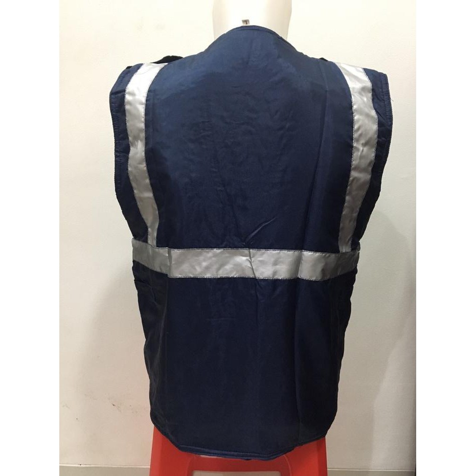 Rompi Parasit - Rompi Proyek - Rompi Biru - Rompi Biru Dongker
