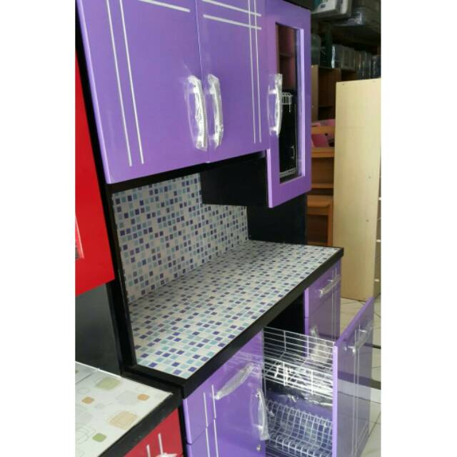 Lemari Dapur 3 Pintu Minimalis Shopee Indonesia