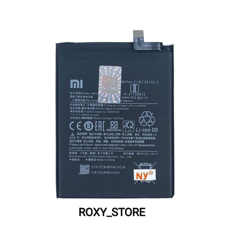 Battery Baterai Batre Xiaomi Poco F3 / BM4Y Original