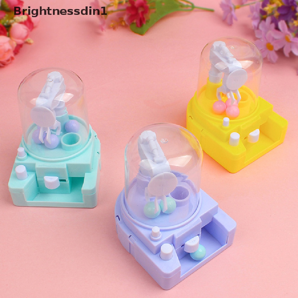 (Brightnessdin1) Mainan Mesin Dispenser Permen / Koin Mini Untuk Anak