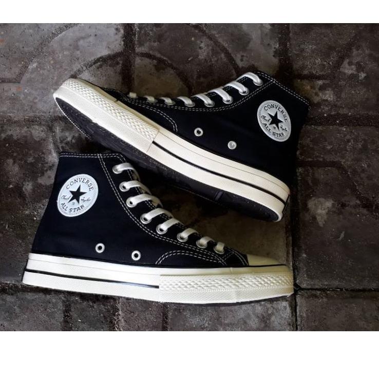 Sepatu Converse All Star Original 100% Import Sepatu Sekolah High Putih Hitam Casual - BJR.21Jl22q