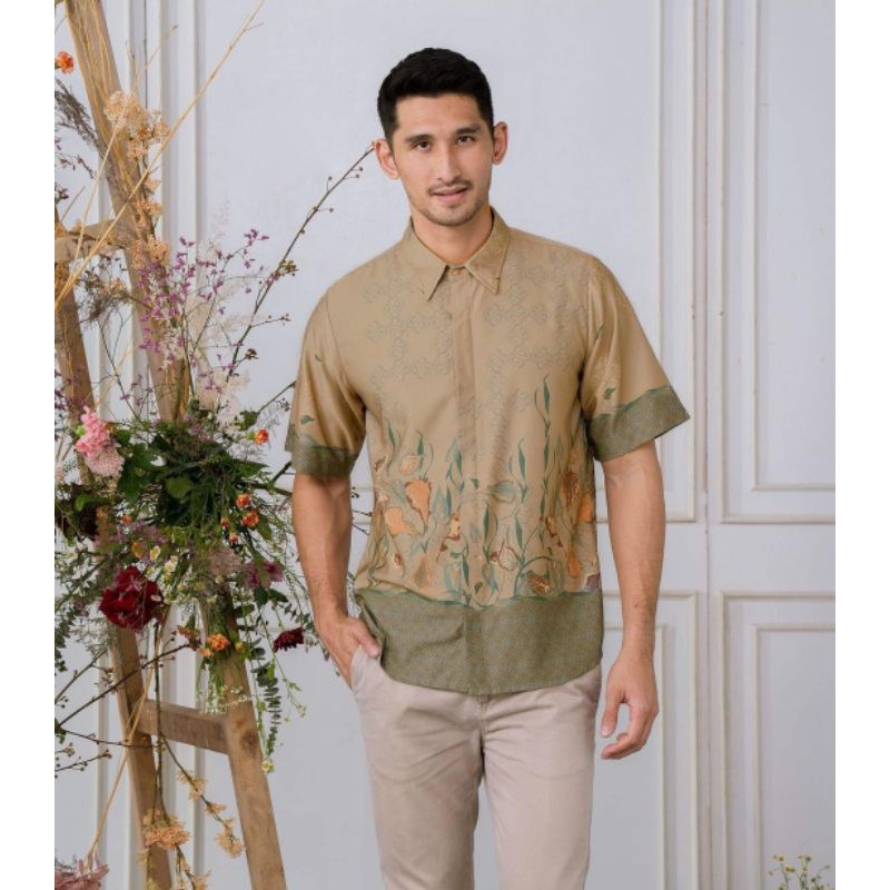 [FULLBOOKED] Dhanar Shirt XL & Adinata Koko 1 Brown by Geulis