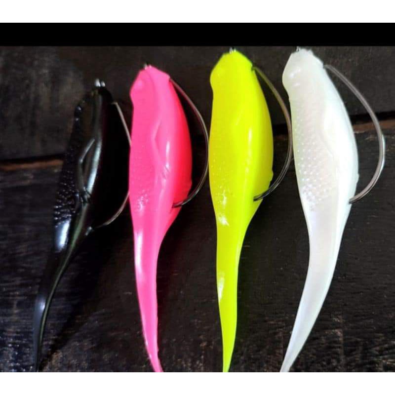 Soft Bait 12 gram 10 cm - Umpan Casting ikan gabus & toman