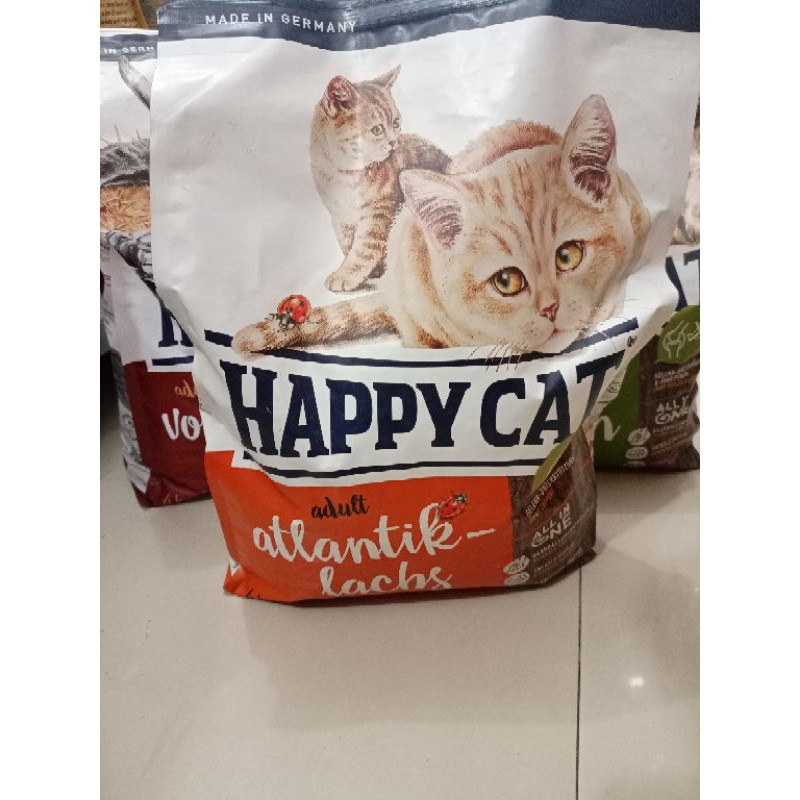 Happy Cat Adult Atlantik Salmon lachs 4 kg | makanan kucing dewasa supreme