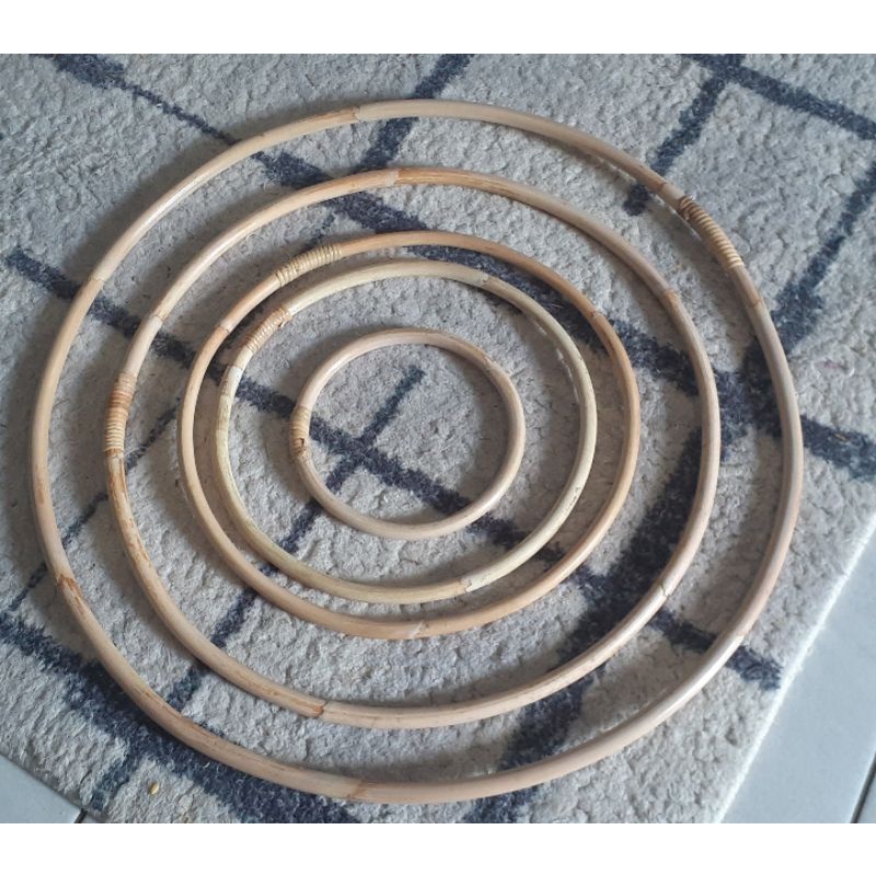 Lingkaran Rotan / Ring Rotan / Rotan/ Dekorasi Wedding / Ring Lingkaran Rotan untuk kerajinan