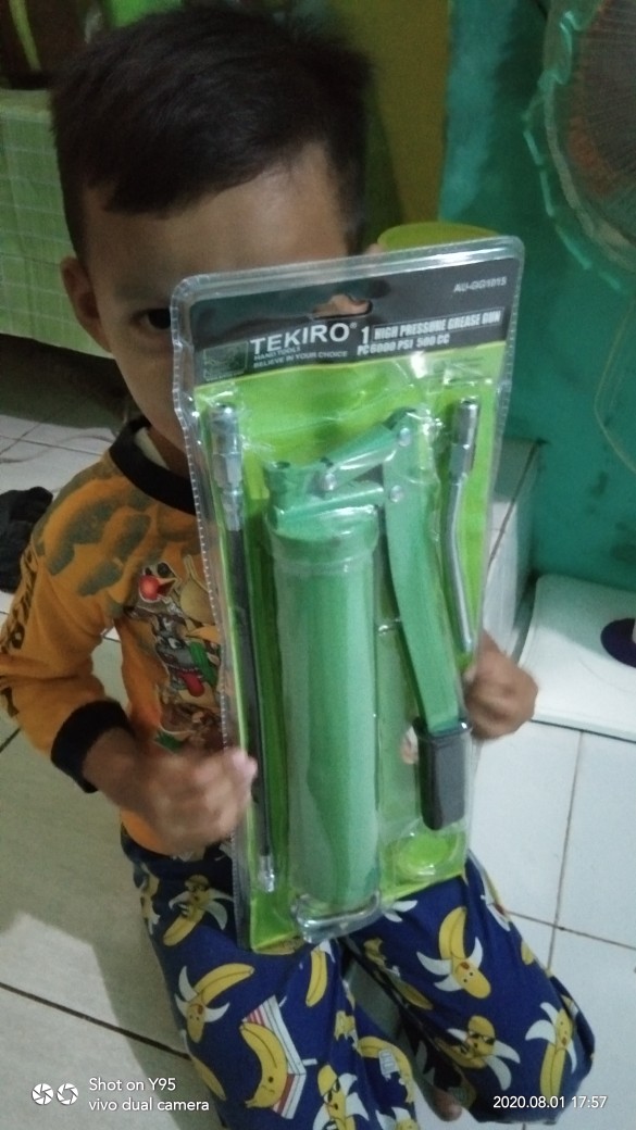 Tekiro Pompa Gemuk Tangan 500 Cc / Hand Grease Gun 500 Cc