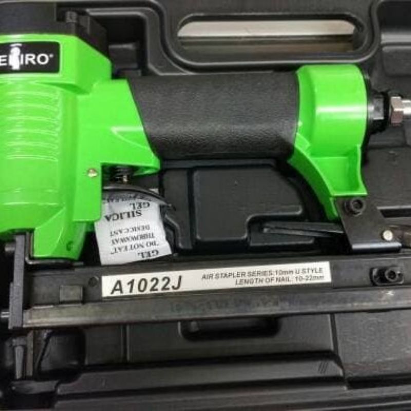 

Tekiro 1022J Air nailer stapler Gun / Mesin Staples angin paku tembak