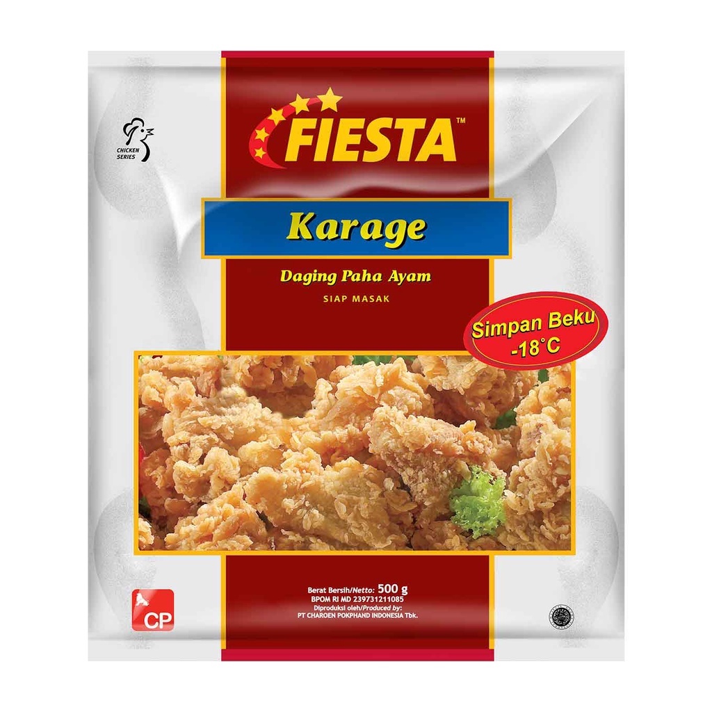 

fiesta karage/daging paha ayam
