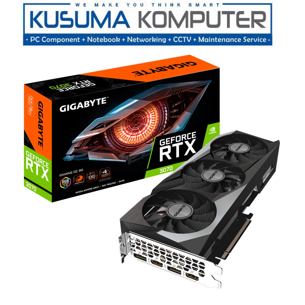 Gigabyte GeForce RTX 3070 GAMING OC 8GB GDDR6