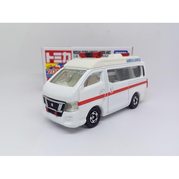 Tomica Reguler #18 Nissan Caravan Ambulance Tomica Takara Tomy - Termurah 