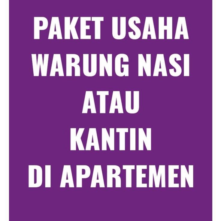 

NOTA KWITANSI - Paket Usaha Warkop / Kantin