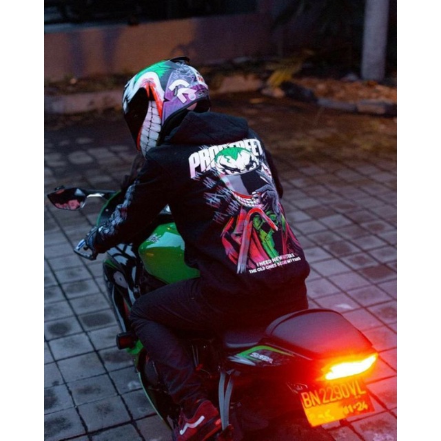 READY HOODIE PROSTREET JOKER SIZE XL KONDISI BARU