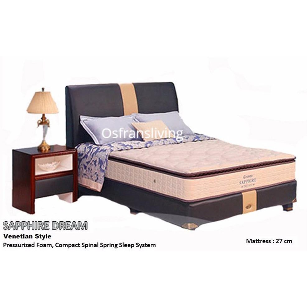 TERLARIS  Guhdo Springbed Sapphire Dream - 180x200 - Hanya Kasur / Mattress TERBARU