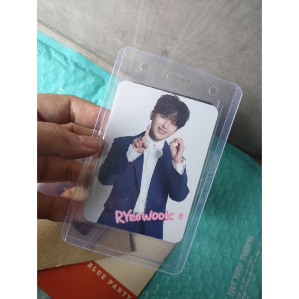 Photocard (pc) Ryeowook Super Junior Elf Japan 10th Anniversary eunhyuk donghae kyuhyun siwon