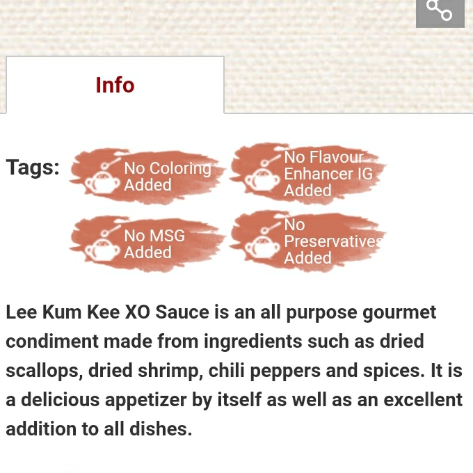 

Produk Terbaik - Lee Kum Kee Hong Kong Xo Sauce 220 Gram (Non Added Msg)