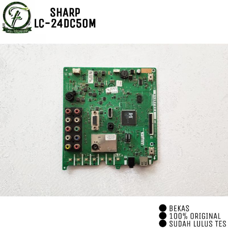MB MAINBOARD MOTHERBOARD TV SHARP LC-24DC50M LC 24DC50 M