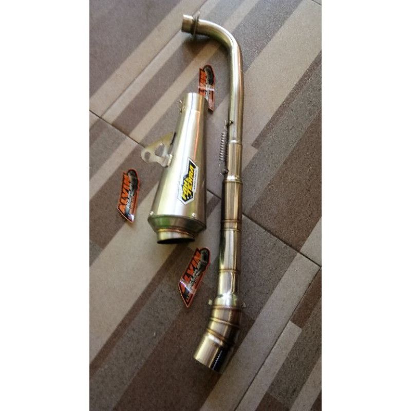 knalpot Fantera PNP Jupiter Vega Revo Supra karisma