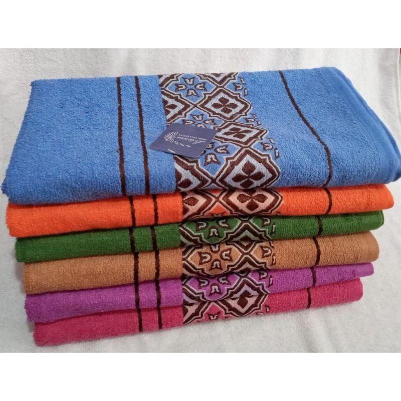 Bundara.id Pr-709 Sangat meresap Size JUMBO 90x150 Handuk mandi dewasa by LETONIA