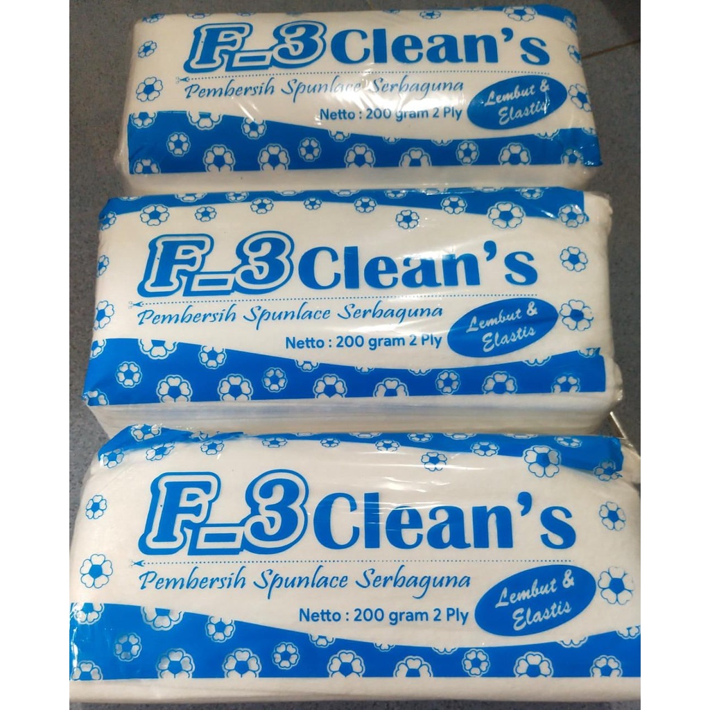 Tissu Kompor Menyerap Minyak/ Tissue F-3 CLEANS/ Tissu Serbaguna 2PLY Murah Terbaru /Tissue Magic Menyerap Minyak Lebih Cepat/ Tissu Dapur Ajaib Bisa Di cuci 5x