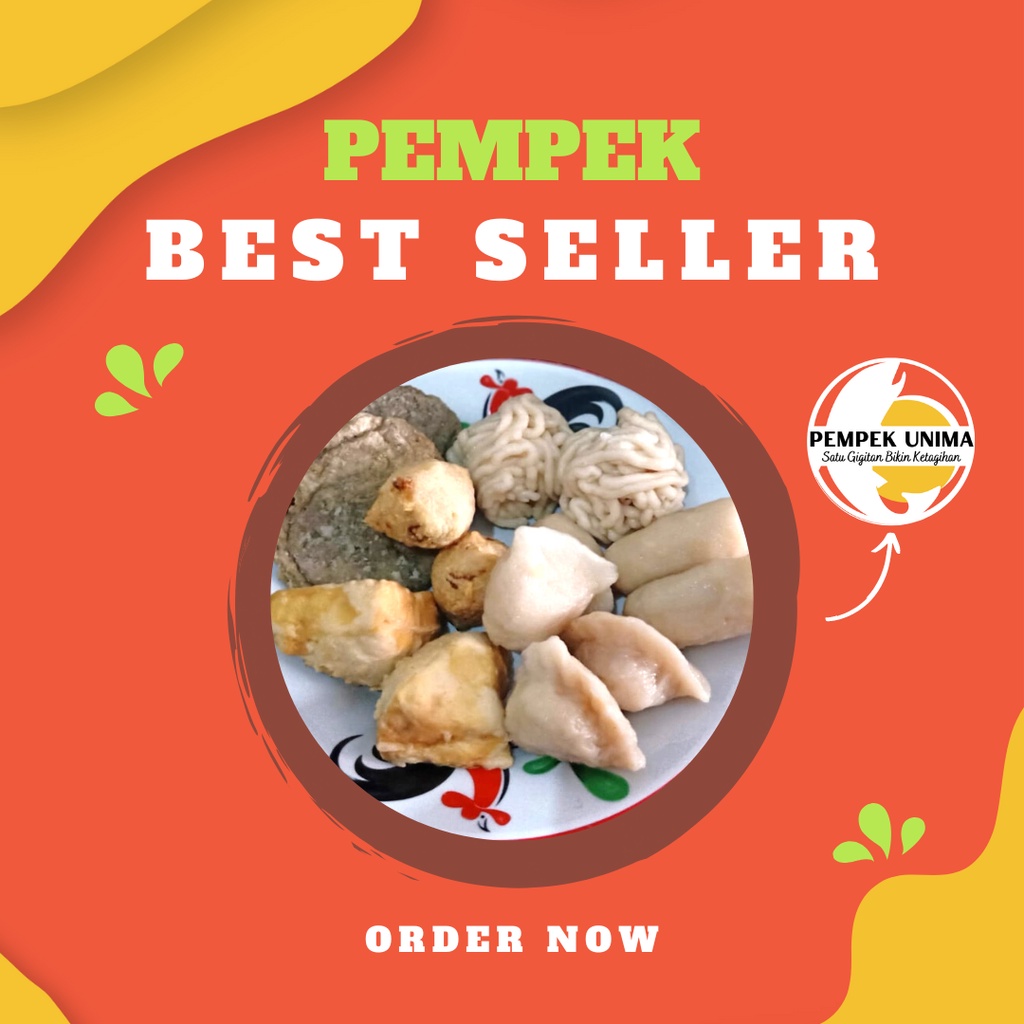 Jual Pempek Palembang asli tenggiri makanan khas Palembang empek empek