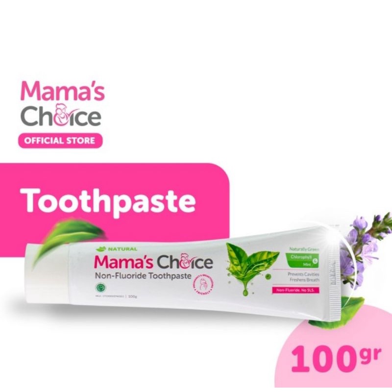 Mama's Choice Maternity Non Fluoride Toothpaste/Pasta Gigi Ibu Hamil