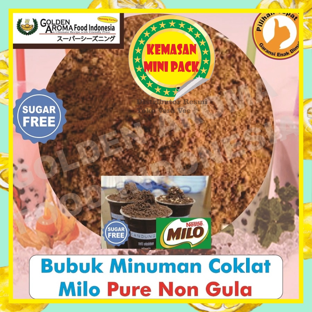 

Bubuk Minuman Rasa Coklat Milo Non Gula 50Gr Minuman Powder Coklat Milo Non Gula Bisa Kiloan Drinking Powder Kekinian Boba Aneka Instan Murah Enak Terbaik Halal Premium Distributor Toko Bukan 100Gr 100 Gram Javaland Verlin Plain